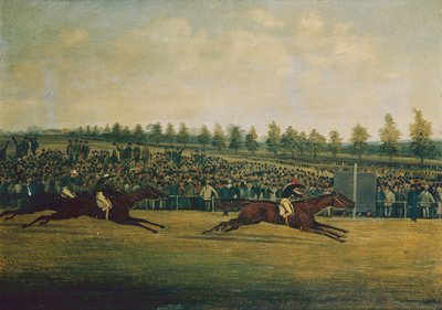 Doncaster St Leger autorstwa Henry Thomas Alken