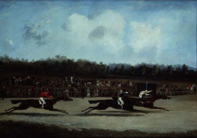 Finisz St.Leger autorstwa Henry Thomas Alken