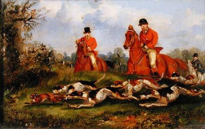 Zabójstwo (olej na płótnie) autorstwa Henry Thomas Alken