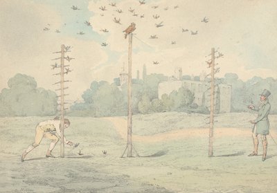 „Narodowe sporty Wielkiej Brytanii”, 1821: przemyt wełny autorstwa Henry Thomas Alken