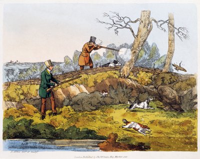 Polowanie na słonki autorstwa Henry Thomas Alken