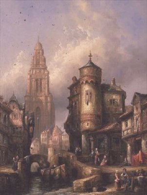 Fecamp, Normandia autorstwa Henry Thomas Schafer