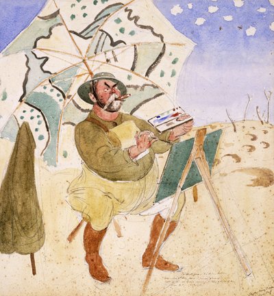 Malarstwo Johna Singera Sargenta autorstwa Henry Tonks