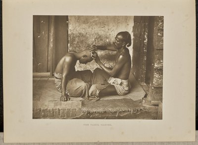 Tamilski fryzjer autorstwa Henry W. Cave