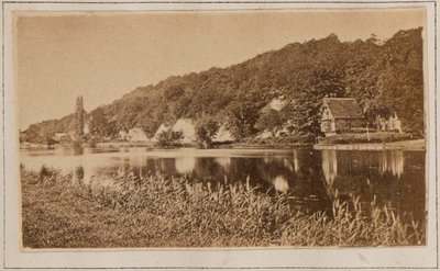 Boat House at Park Place autorstwa Henry W. Taunt