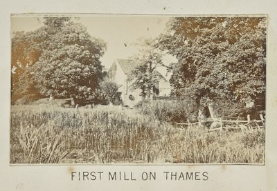 First Mill on Thames autorstwa Henry W. Taunt