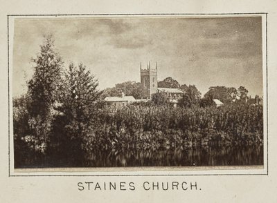 Kościół Staines autorstwa Henry W. Taunt