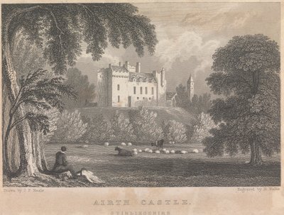 Zamek Airth, Stirlingshire; strona 4 (tom pierwszy) autorstwa Henry Wallis
