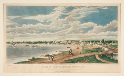 Widok na Genewę, hrabstwo Ontario, Nowy Jork autorstwa Henry Walton