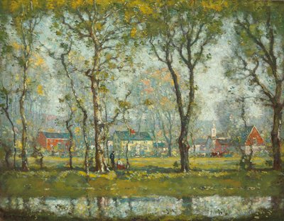 Wioska Nowej Anglii autorstwa Henry Ward Ranger