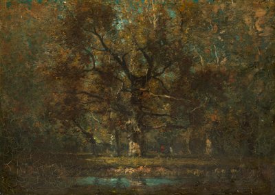Dąb, 1895. autorstwa Henry Ward Ranger