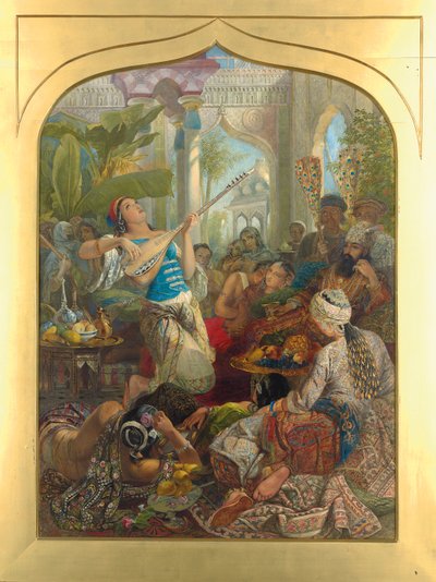 Pieśń Gruzińskiej Dziewicy, autorstwa Henry Warren