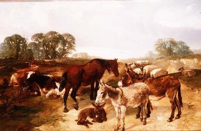 Spotkanie na Hampstead Heath autorstwa Henry Weekes