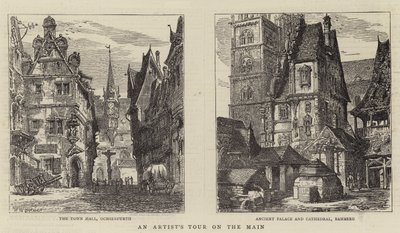 Wycieczka artysty po Main autorstwa Henry William Brewer