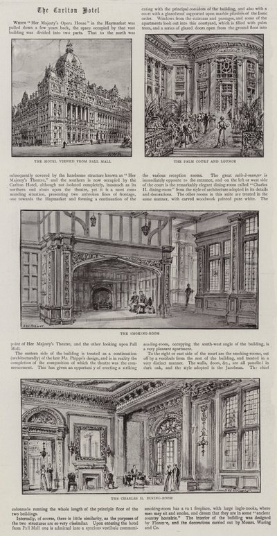 Hotel Carlton autorstwa Henry William Brewer