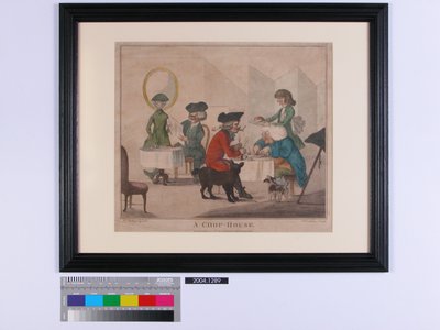Dom Kotletów, 1781 autorstwa Henry William Bunbury