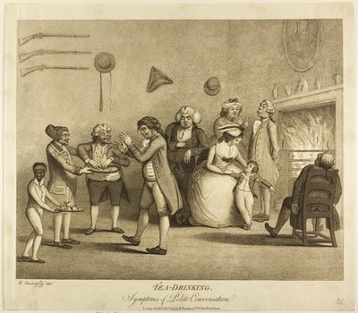 Picie herbaty autorstwa Henry William Bunbury