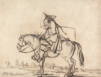 Pęknięta rura autorstwa Henry William Bunbury