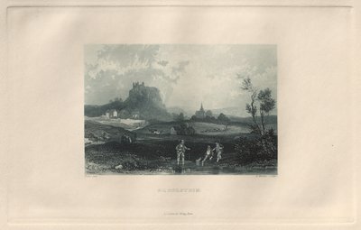 Malownicza i romantyczna Nadrenia: Gerolstein, 1928. autorstwa Henry Winkles