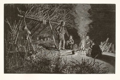 Obóz zbieraczy jagód autorstwa Henry Wolf