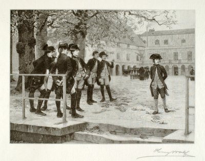 Bonaparte, nowicjusz, w szkole w Brienne autorstwa Henry Wolf