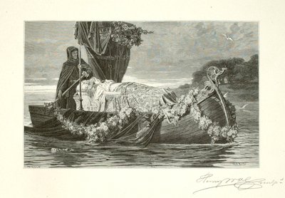 Elaine autorstwa Henry Wolf