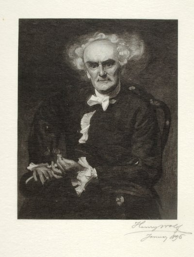Joseph Jefferson jako "Dr Pangloss" autorstwa Henry Wolf
