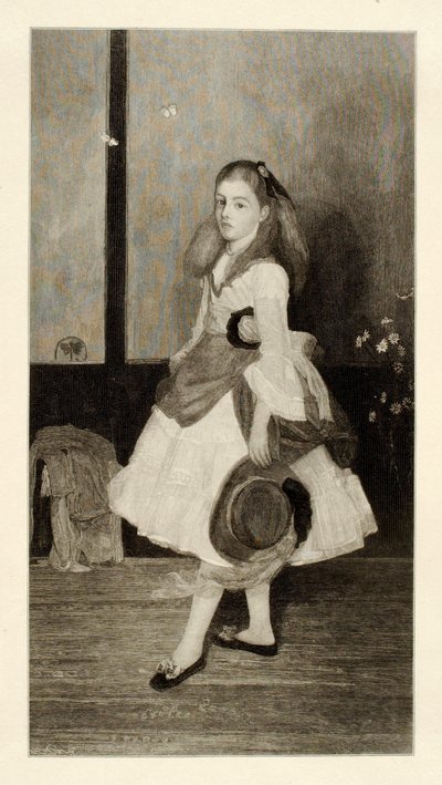 Panna Alexander (Dziewczyna w bieli) autorstwa Henry Wolf