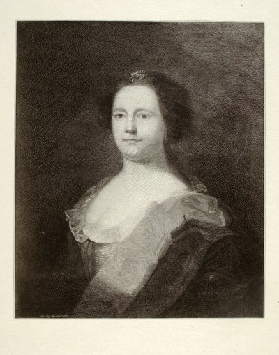 Pani Deborah Franklin autorstwa Henry Wolf