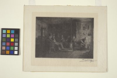 Nantucket School of Philosophy (tusz) autorstwa Henry Wolf