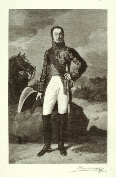 Nicolas Charles Oudinot autorstwa Henry Wolf