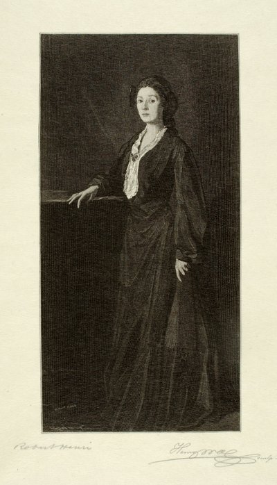 Portret pani Henri autorstwa Henry Wolf