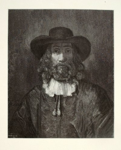 Portret mężczyzny autorstwa Henry Wolf