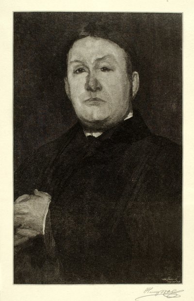 Richard Canfield, szkic portretowy autorstwa Henry Wolf