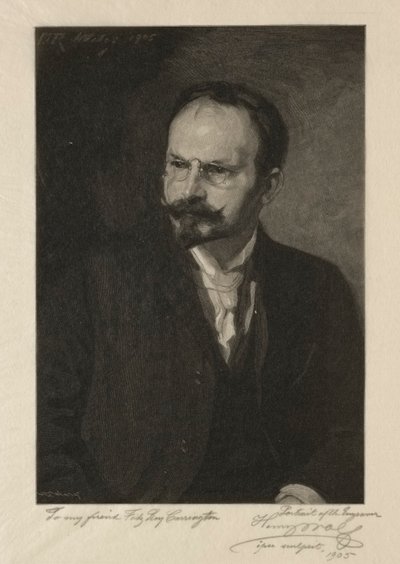 Autoportret, 1905. autorstwa Henry Wolf