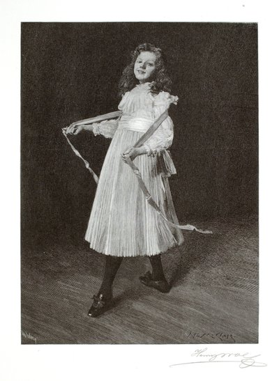 Córka artysty autorstwa Henry Wolf