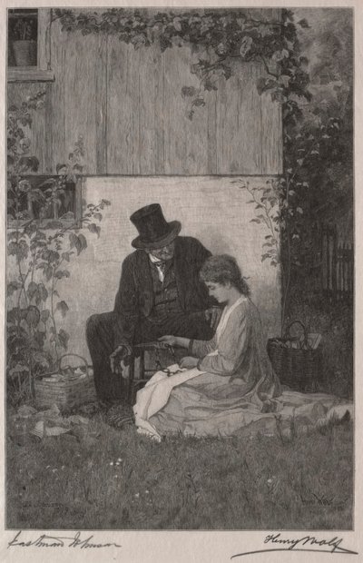 Handlarz z Nowej Anglii autorstwa Henry Wolf