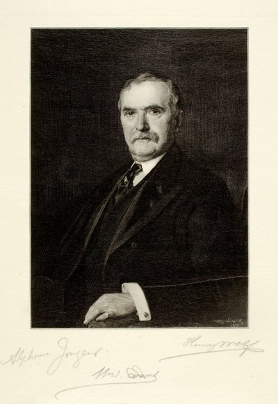 William Thomas Evans autorstwa Henry Wolf