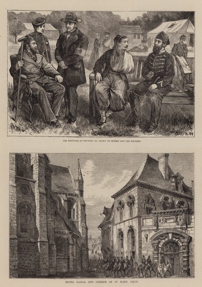 Sceny we Francji autorstwa Henry Woods