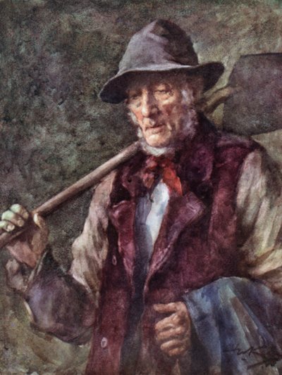 Annals of the Parish: The Roadman (kolor lito) autorstwa Henry Wright Kerr