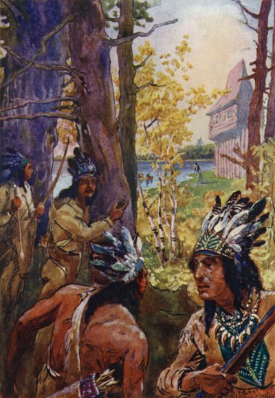 czający się wrogowie autorstwa Henry after Sandham
