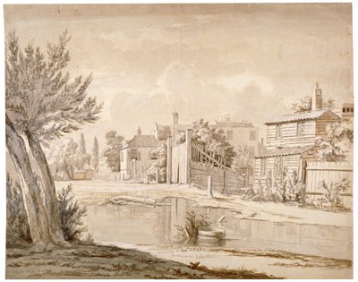 Most Cupera, Lambeth, Londyn, 1807 autorstwa Henry de Cort