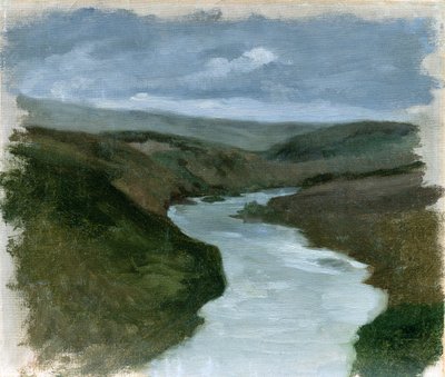 Krajobraz znad Dniepru, ok. 1878-89 autorstwa Henryk Hipolit Rodakowski