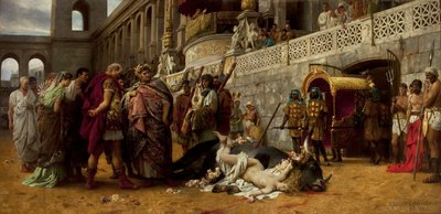 Christian Dirce autorstwa Henryk Siemiradzki
