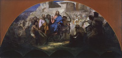 próba Chrystusa w Jerozolimie, 1876 autorstwa Henryk Siemiradzki