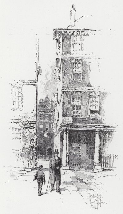 Sąd polowy (grawerowany) autorstwa Herbert (after) Railton
