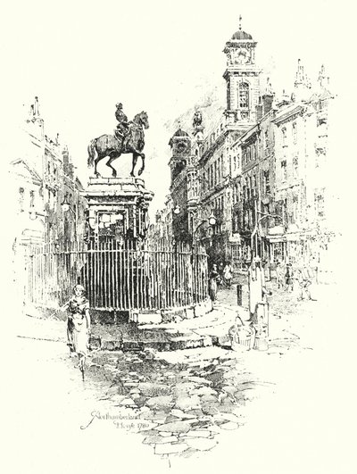 Dom Northumberland autorstwa Herbert (after) Railton