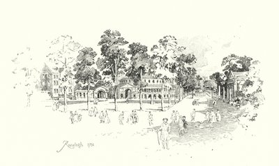 Ranelagh Gardens, Londyn autorstwa Herbert (after) Railton