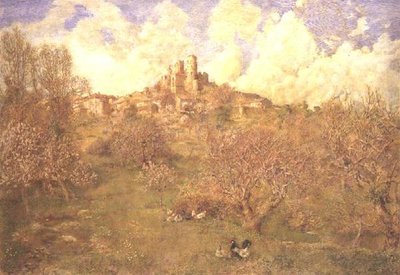 Stary zamek w Var we Francji autorstwa Herbert Alexander