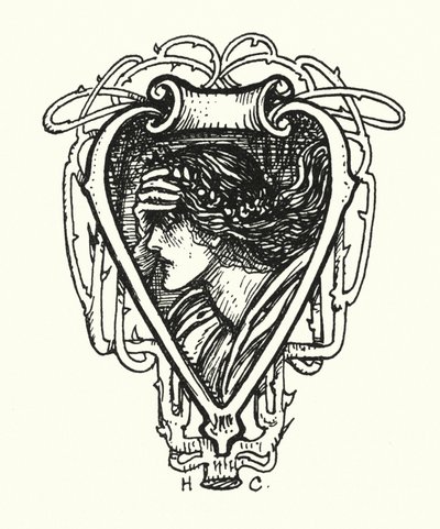 Ingoldsby Legends: As I Laye A-thynkynge (litografia) autorstwa Herbert Cole